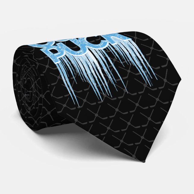 Cool As Puck Neck Tie (Rolled)