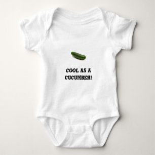 Cool ash a cucumber baby bodysuit