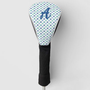 Cool AsteriskS Ocean Colours Personalised (Driver) Golf Head Cover