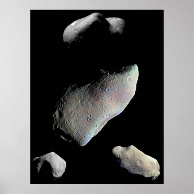 Cool Asteroids Poster (Front)