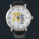 Cool Astronaut Painting Pi Symbol Pi Day  Watch<br><div class="desc">Cool Astronaut Painting Pi Symbol Pi Day Math Geek,  Teacher and Professor Gifts</div>