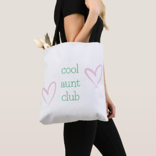 Cool Aunt Club Best Aunt New Aunt Tote Bag
