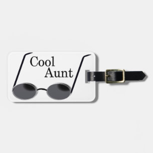 Cool Aunt Luggage Tag