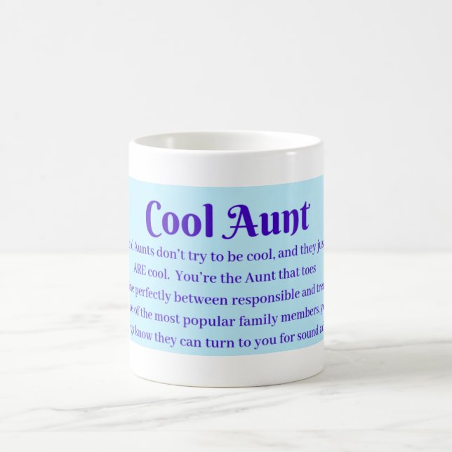 Cool Aunt Mug (Center)