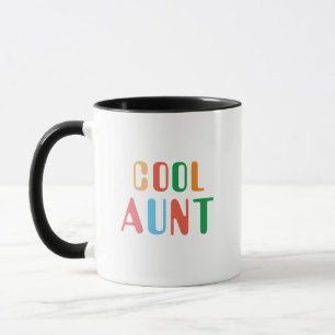 Cool Aunt Mug, Aunt Birthday Gift Idea Mug