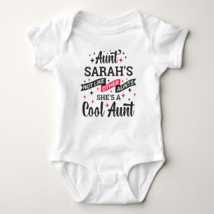 Cool Aunt, My Aunt Isn't a Regular Baby Bodysuit