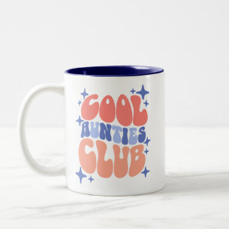 Cool Aunties Club Mug Gift for Best Aunts