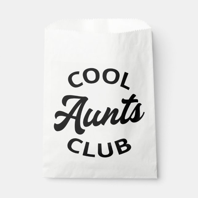 Cool Aunts Club I Favour Bag (Front)