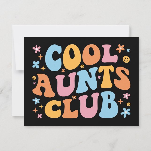 Cool Aunts Club III Card (Front)