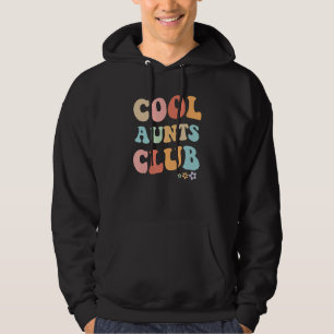 Cool Aunts vintage floral to auntie from niece Hoodie