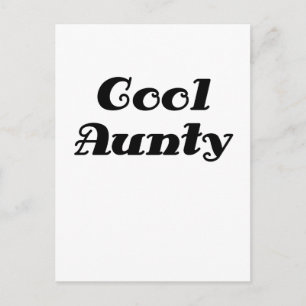 Cool Aunty Postcard