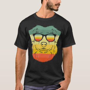 Cool Australian Shepherd Aussie Dog Lover Dogs Ret T-Shirt