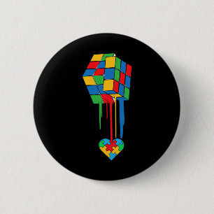 Cool Autism Awareness Gift 6 Cm Round Badge