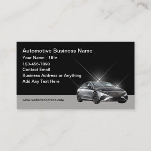 Cool Automotive Business Cards Design