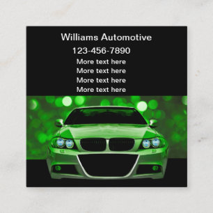 Cool Automotive Industry Business cards