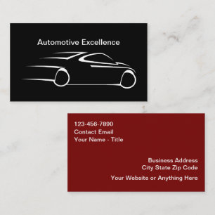 Cool Automotive New Business Cards 