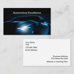 Cool Automotive Service Business Cards New