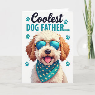 Cool Aviator Pup Fathers Day Card