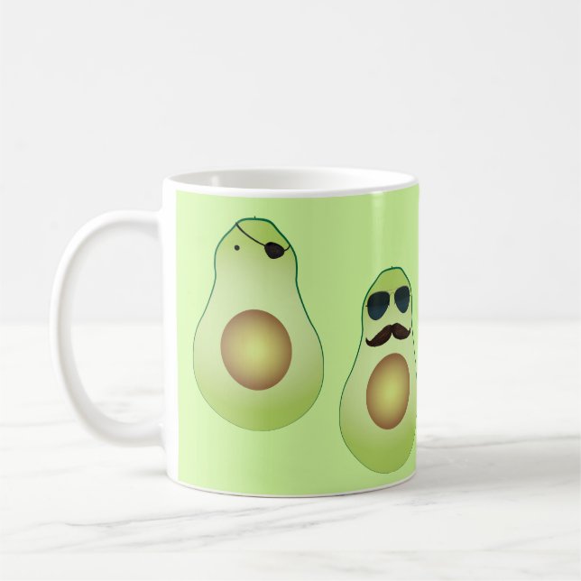 Cool avocado coffee mug (Left)