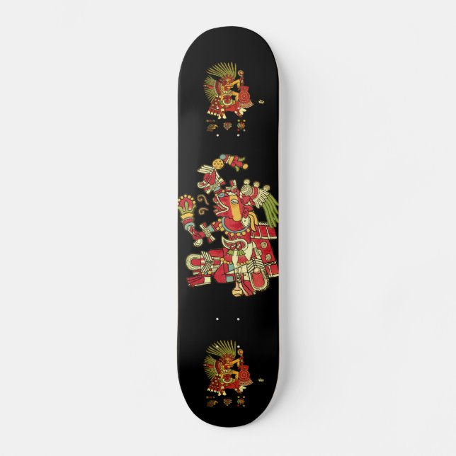 Cool Aztec Design Skateboard (Front)