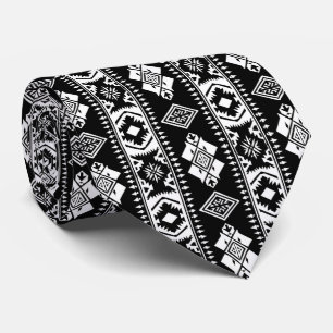 Cool Aztec Western tiled pattern Tie