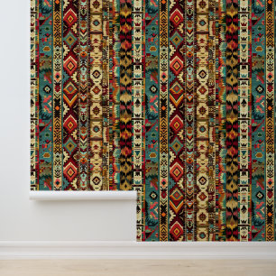 Cool Aztec Western tiled pattern  Wallpaper