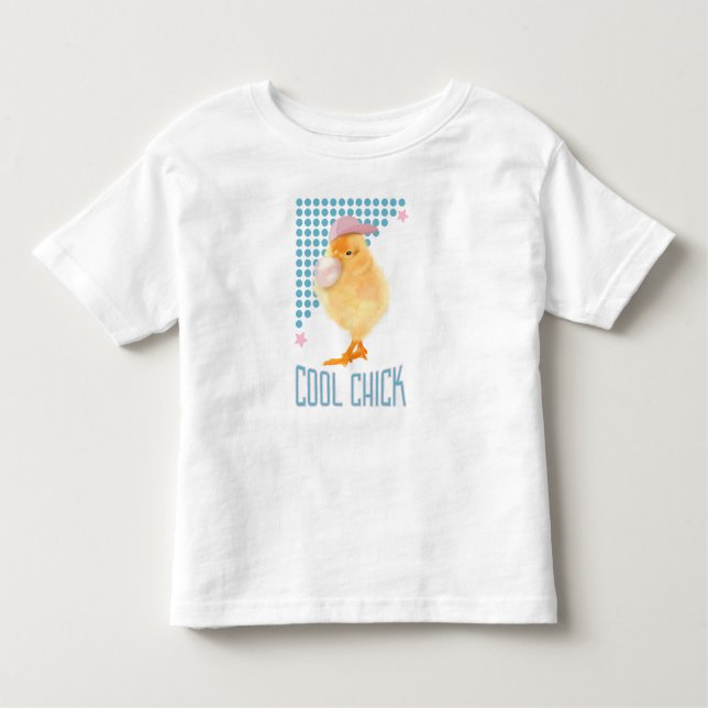 Cool Baby Chick Toddler T-Shirt (Front)