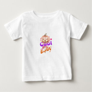 "Cool Baby" Halloween Pumpkin Lollipop T-Shirt