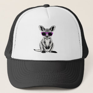 Cool Baby Kangaroo Joey Trucker Hat