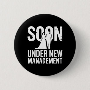 Cool Bachelor Party Design For Men Boys Groom 6 Cm Round Badge