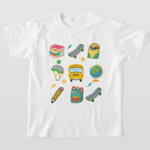 Cool Back To School boys Shirt Boys School Shirt