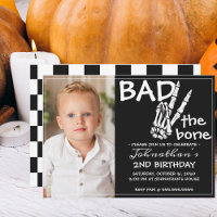 Cool Bad Two The Bone Halloween 2nd Birthday Party