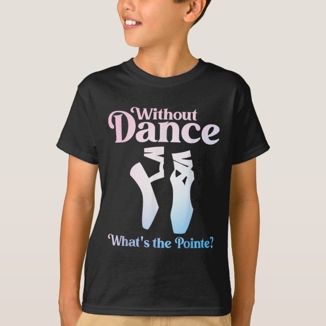 Cool Ballet Art For Women Girls Ballet Dancer Reci T-Shirt (Front)