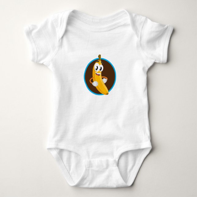 Cool banana baby bodysuit (Front)