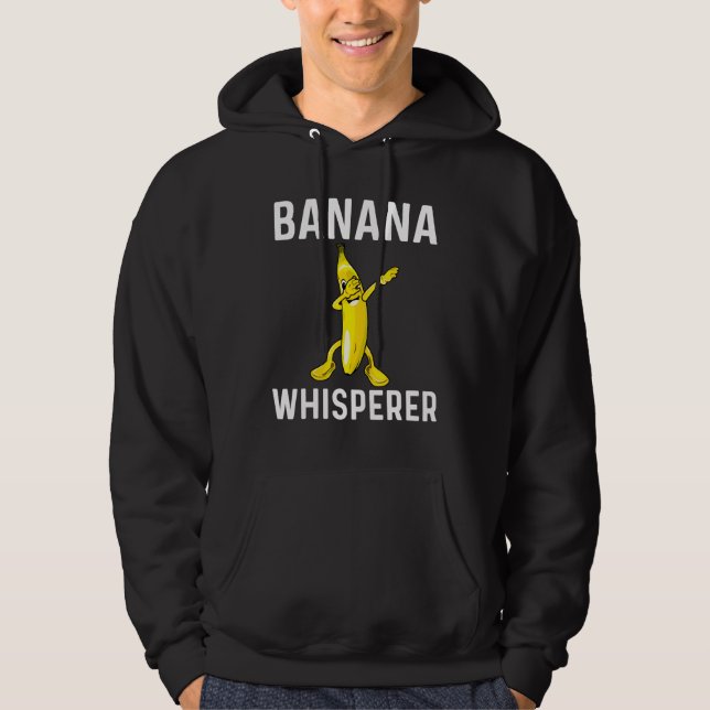 Cool Banana For Men Women Dabbing Yellow Sweet Tro Hoodie (Front)