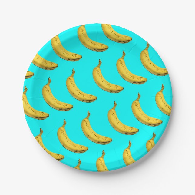 Cool banana paper plate (Front)