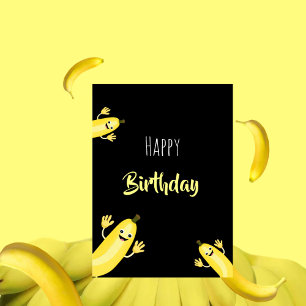 Cool bananas Birthday Card