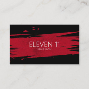 Cool Band Musicians Business Card