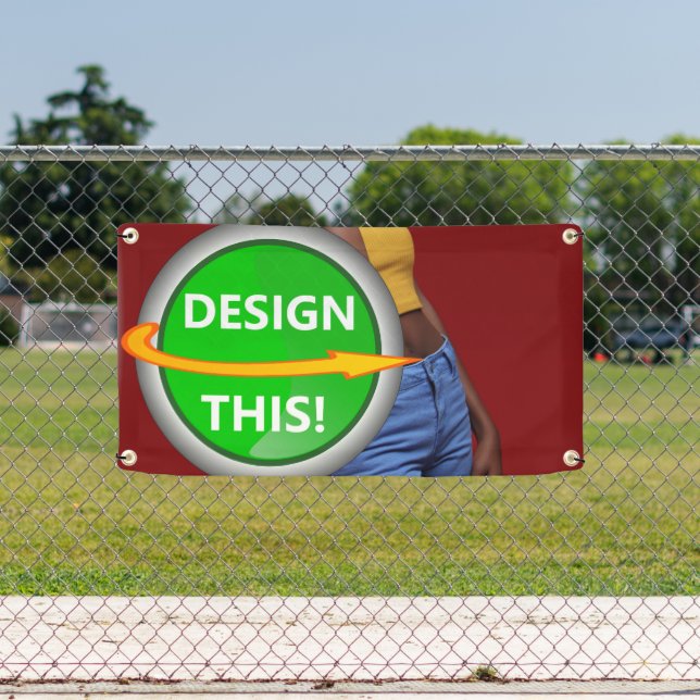 COOL! Banner - 1.6'x3' - Outdoor w/ Metal Grommets (Insitu)