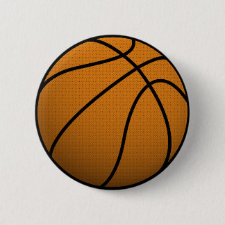 Cool Basketball and Custom Sports B Ball 6 Cm Round Badge