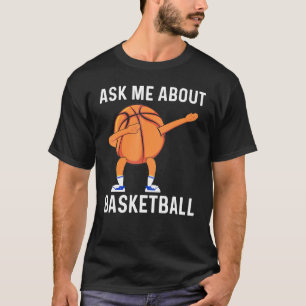 Cool Basketball Art For Men Women Dabbing Ball Tea T-Shirt