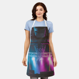 Cool Basketball Artwork Apron