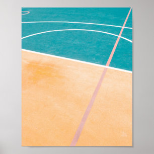 Cool Basketball Artwork Poster