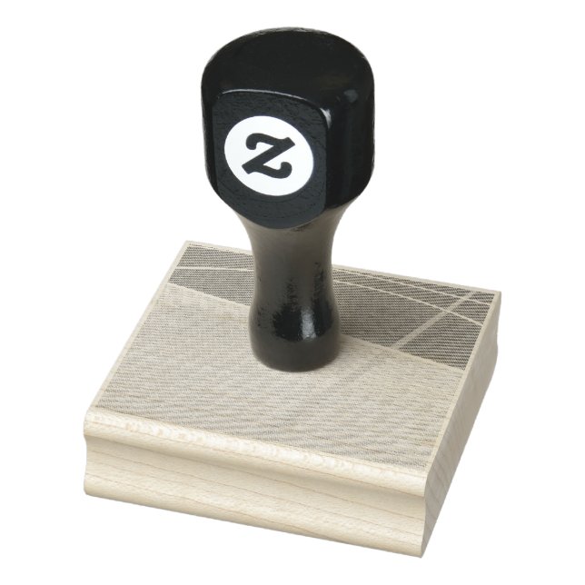 Cool Basketball Artwork Rubber Stamp (Stamp)