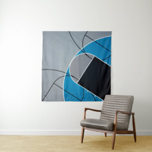 Cool Basketball Artwork Tapestry