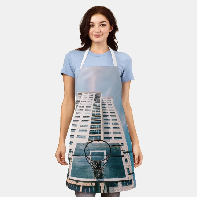 Cool Basketball Hoop Apron (Worn)