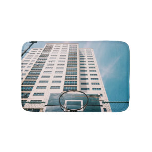 Cool Basketball Hoop Bath Mat
