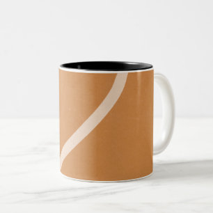 Cool Basketball Hoop Two-Tone Coffee Mug
