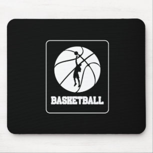 Cool Basketball Player Logo (2) Mouse Pad
