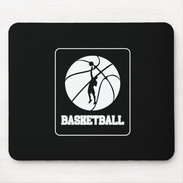 Cool Basketball Player Logo (2)  Mouse Pad (Front)